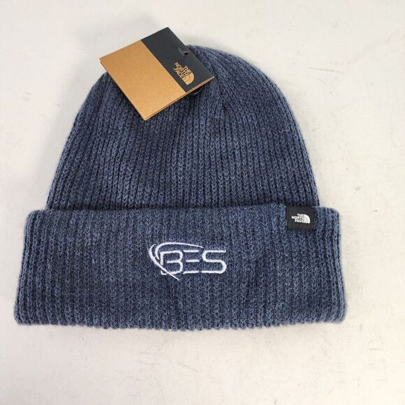 THE NORTH FACE Hat One Size TNF TRCKSTP Beanie ASPHALT Blue Knit Hats - Picture 3 of 7